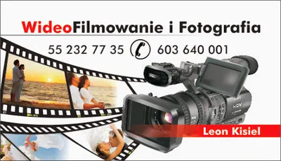 Wideofilmowanie i Fotografia cyfrowa- Leon Kisiel
